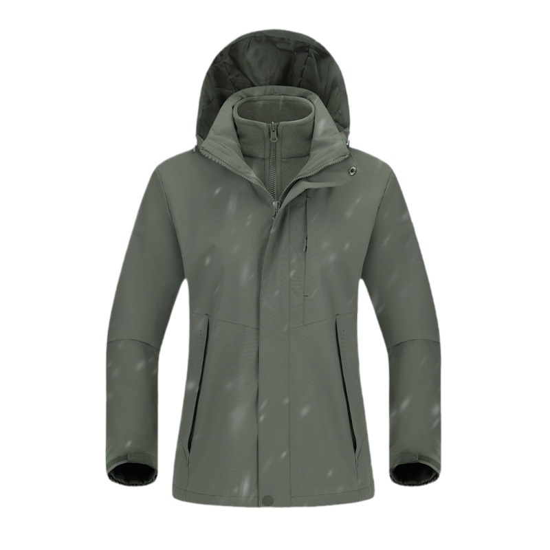 Boy Outdoor 3-in-1 Set für Damen und Herren, Tech Wasserdicht, Winddicht, Temperaturkonstant, Modisch, Verschleißfest,_voghion.com