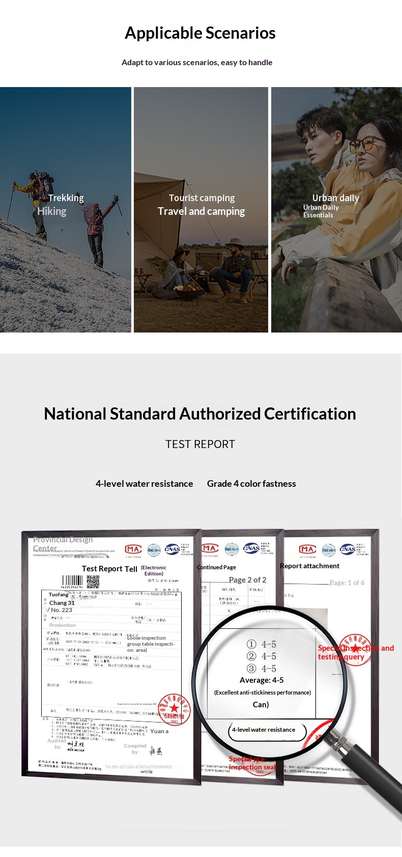 boy Boy New Outdoor Hiking 3-in-1 Jacket Men Windproof Waterproof Solid Color Two-Piece Set Women Coat Group Purchase Label_voghion.com