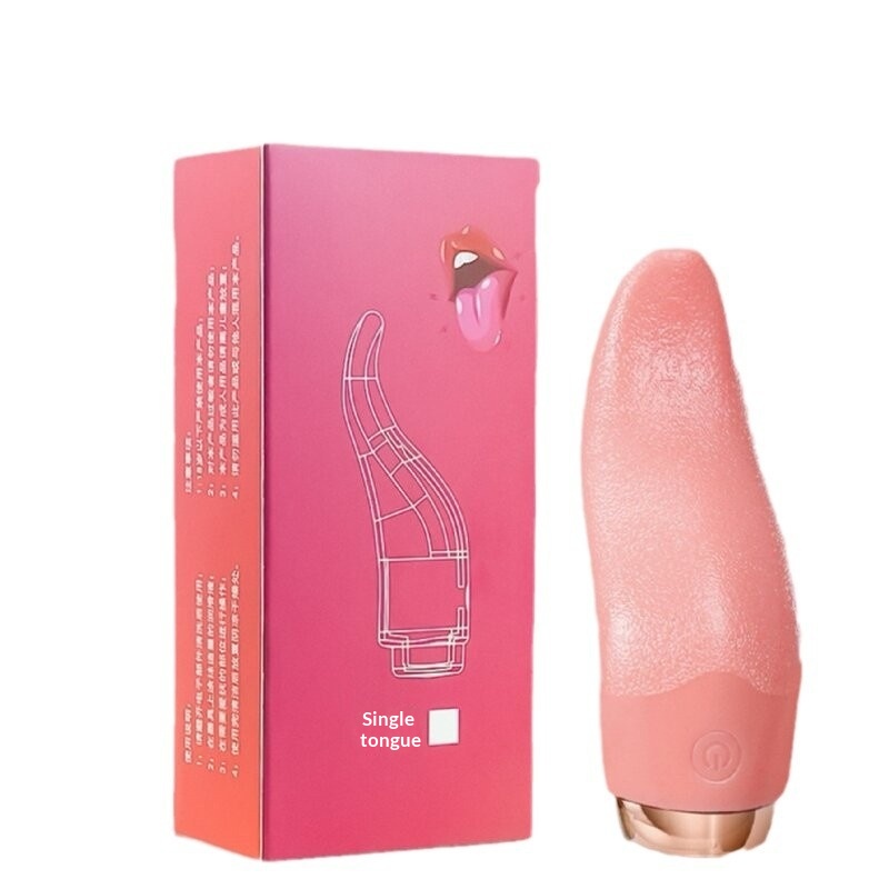 Eros Lab Dispositif de léchage long féminin Masturbateur vibrant à langue avec simulation de vibrations AV Jouet sexuel silencieux_voghion.com