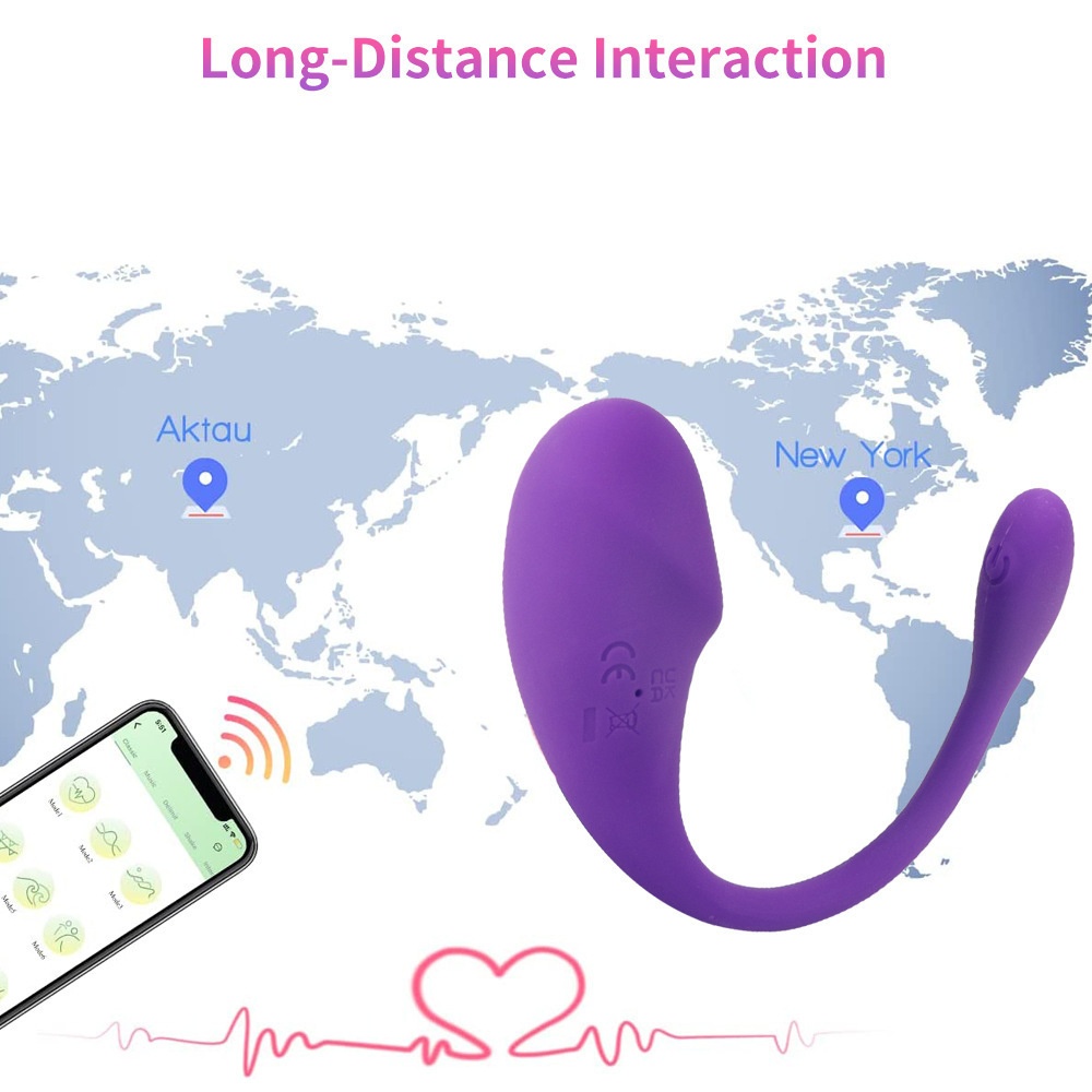Eros Lab Cross-Border Little Tadpole Remote Vibrator mit starker Vibrationsfunktion für Frauen, Pfirsich-Teasing, G-Punkt-Stimulation, sofortiger Orgasmus_voghion.com