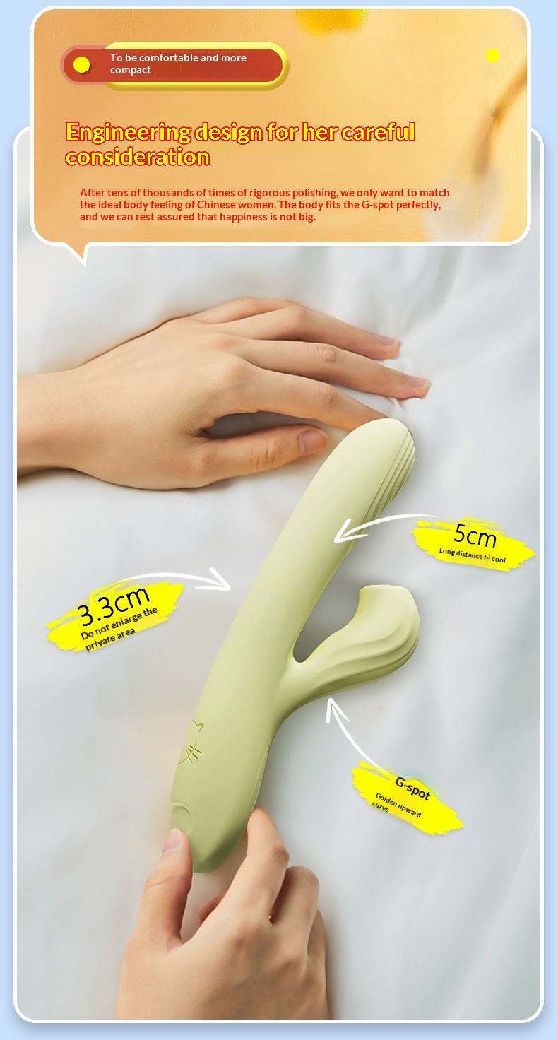 Eros Lab Out-of-control Vibrator For Women Automatic Thrusting Heating Telescopic Adult Little Red Book Hot-selling Cat Fun Stick_voghion.com