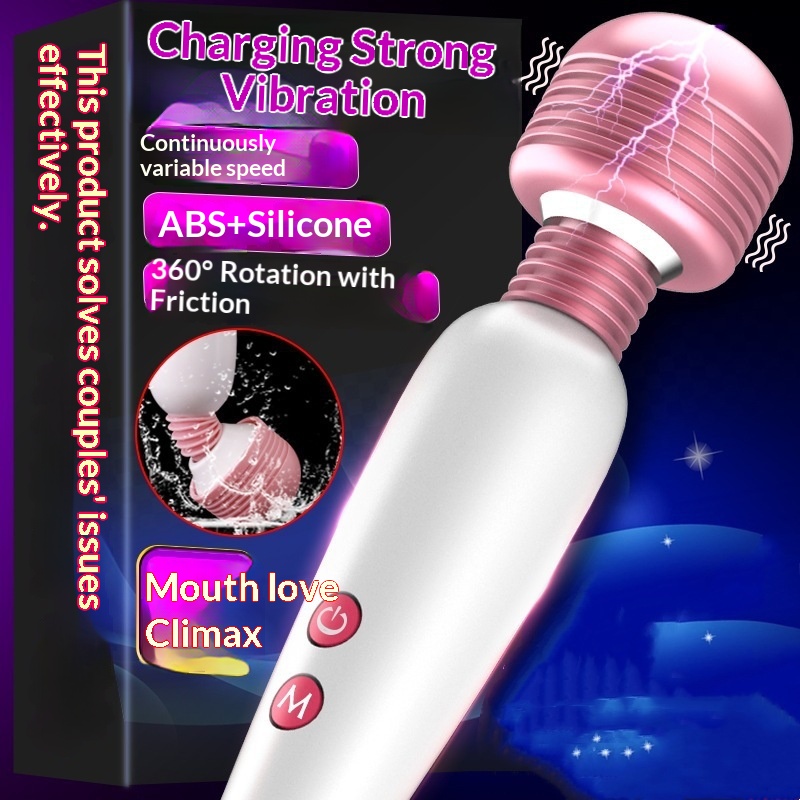 Eros Lab Rechargeable Button AV Stick Same Style Vibrator Orgasm Small Toy Fully Automatic Erotic Female Masturbator_voghion.com
