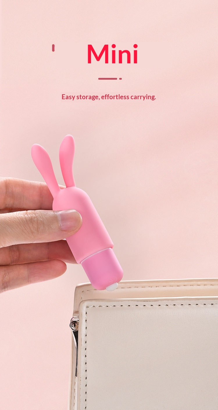 Eros Lab ROSELEX Mini Vibrator With Head Cover Toy Device Adult Sex Product_voghion.com