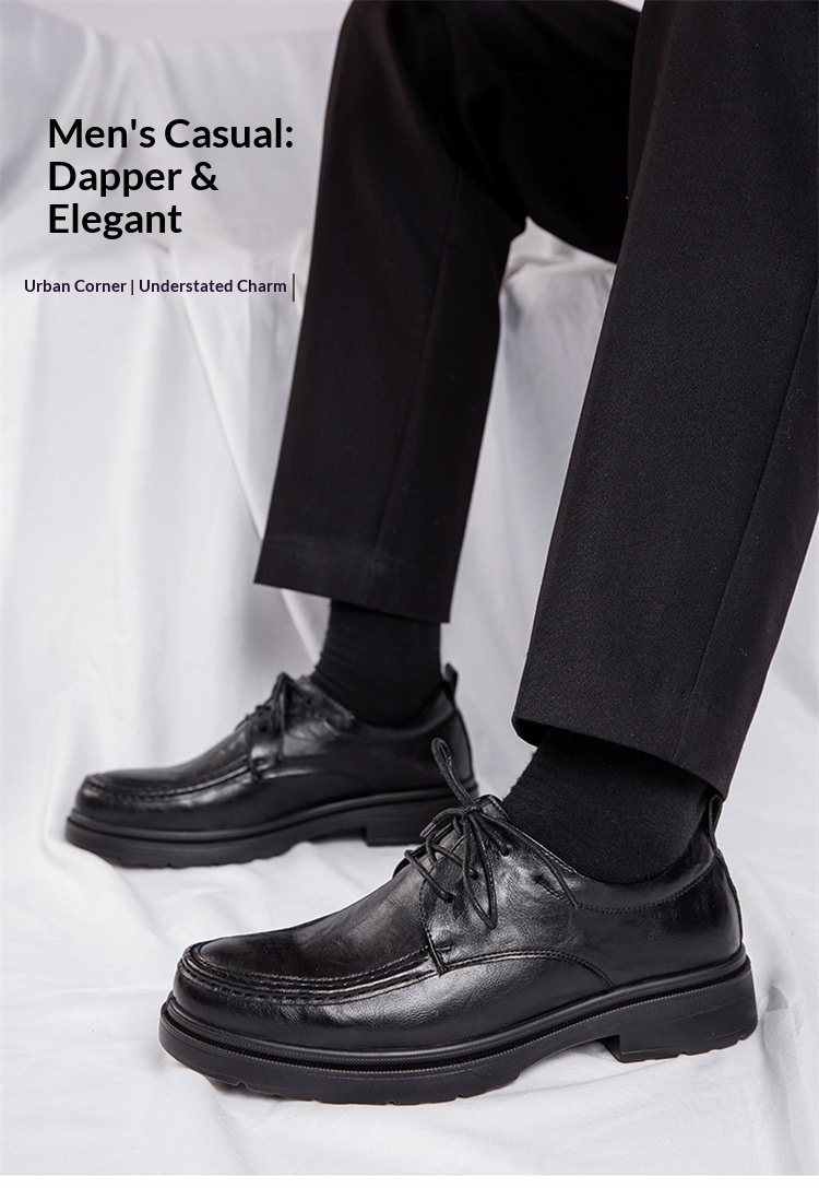 Voyage Herrenschuhe aus echtem Leder mit Absatzverstärkung, britischer Business-Derby-Stil, lässig, für Bräutigam und Hochzeit, weiche Sohle, extra große Größe 45_voghion.com