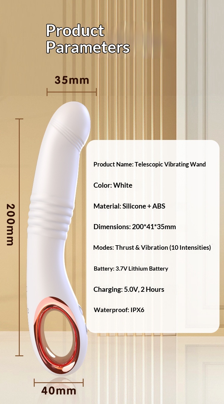 Eros Lab Vibratore Telescopico Masturbatore per Adulti Giocattoli Sessuali Basso Rumore Forte Vibrazione Esportazione Prodotti Femminili Più Venduti_voghion.com