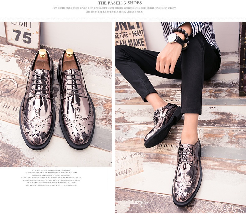 WalkPrime 2025 – Trendige spitze Brogues für Herren, grenzenlose Lederschuhe in großen Größen_voghion.com