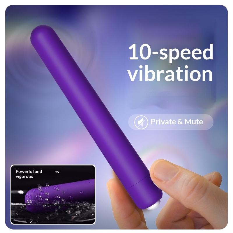 Eros Lab Laile Silikon-Vibrator in langer Form, AV-Massagegerät, stimulierende Masturbationshilfe für Frauen, dehnbare Sexnadel für Erwachsene_voghion.com