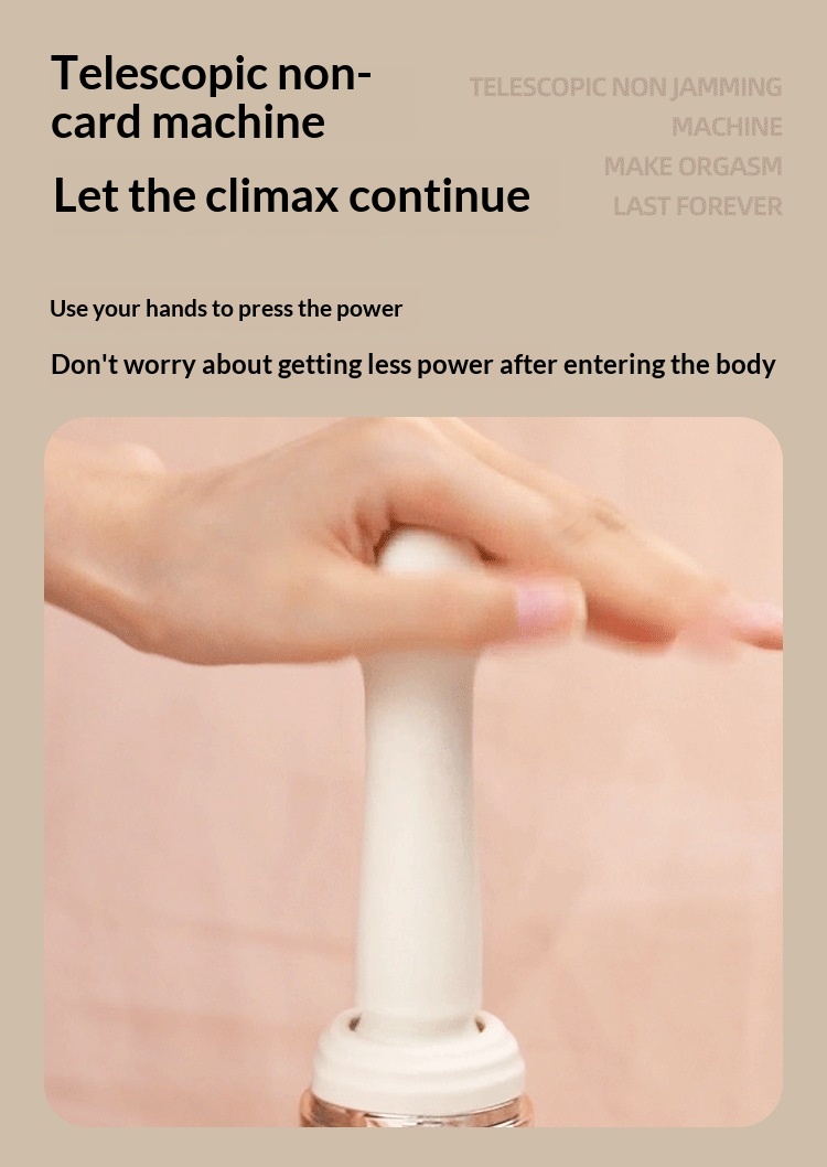 Eros Lab Mini Cannon Automatic Telescopic Thrusting Machine Multi-Functional Vibrator AV Stick Female Sex Masturbation Toy_voghion.com