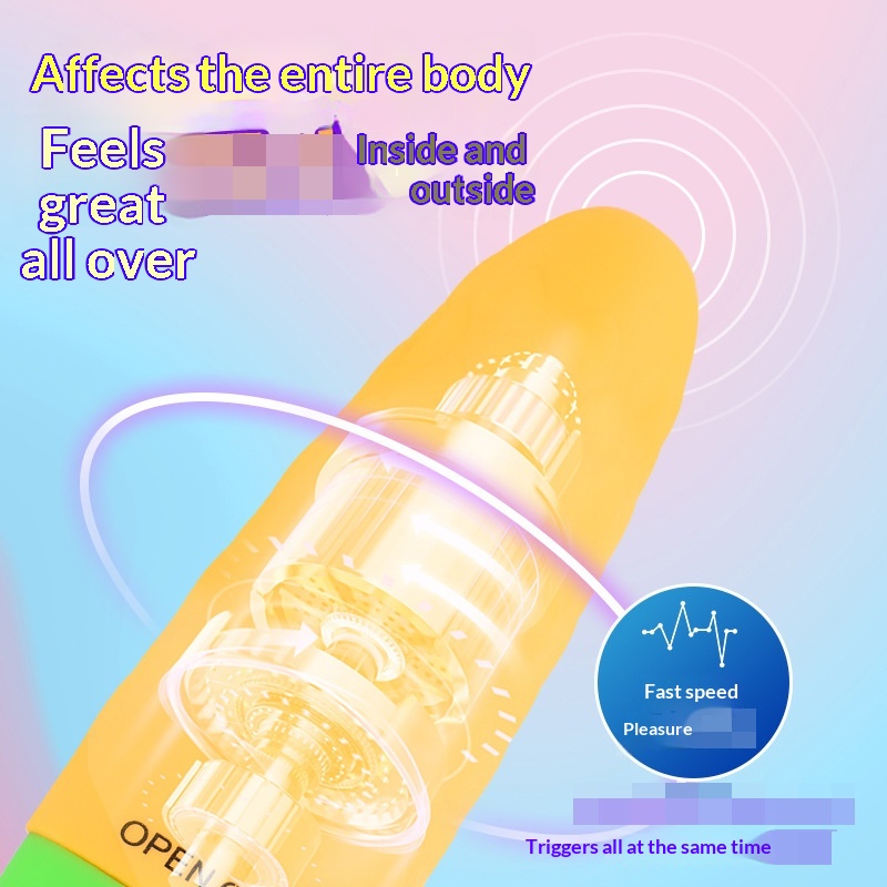 Vibromasseur sans fil Eros Lab Jinle Radish, silencieux, pour dortoir étudiant, jouet sexy féminin, produits pour adultes_voghion.com