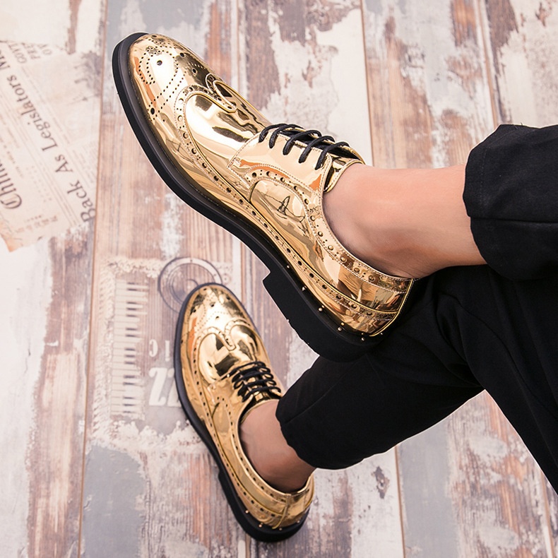 WalkPrime 2025 – Trendige spitze Brogues für Herren, grenzenlose Lederschuhe in großen Größen_voghion.com