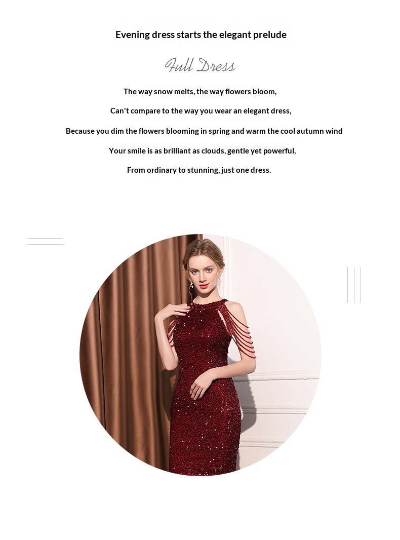 ChicShe ChicShe Evening Women, Elegant High-End Socialite Party Dress, Short Bodycon Sequin Dress For Petite Figures_voghion.com