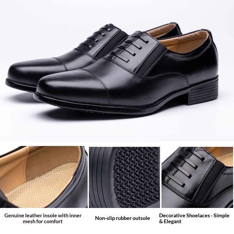 Sandali da uomo in pelle leggeri, a tre snodi, da lavoro, formali, da lavoro, da ufficio, da uomo, scarpe a punta traspiranti, di grandi dimensioni_voghion.com