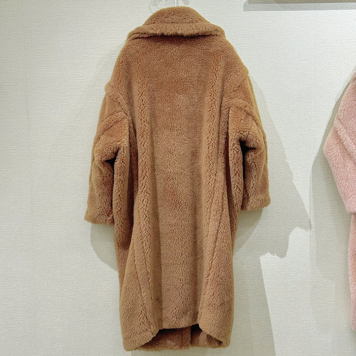 2024 Women's Clothing Women's Bear Coat For Women, Loose Fit Teddy Jacket, MAX Parent Style Winter Wear, Fur Grain Sheep Wool Integrated_voghion.com