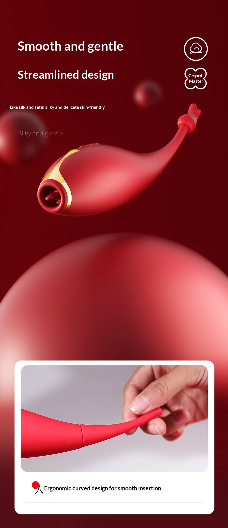 Eros Lab Qingmi Star Flame Goddess Point Vibrating Pen Tongue Licking Vibrator Female Massage Stick Masturbator Toys Adult Sex_voghion.com