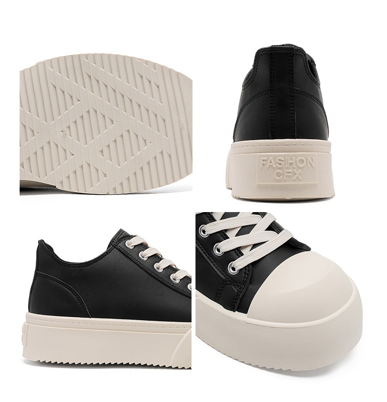 Voyage Big Head Derby Herren-Sneaker, atmungsaktiv, mit dicker Sohle und optischer Erhöhung, vielseitig und ideal für den Herbst, Nischendesign_voghion.com