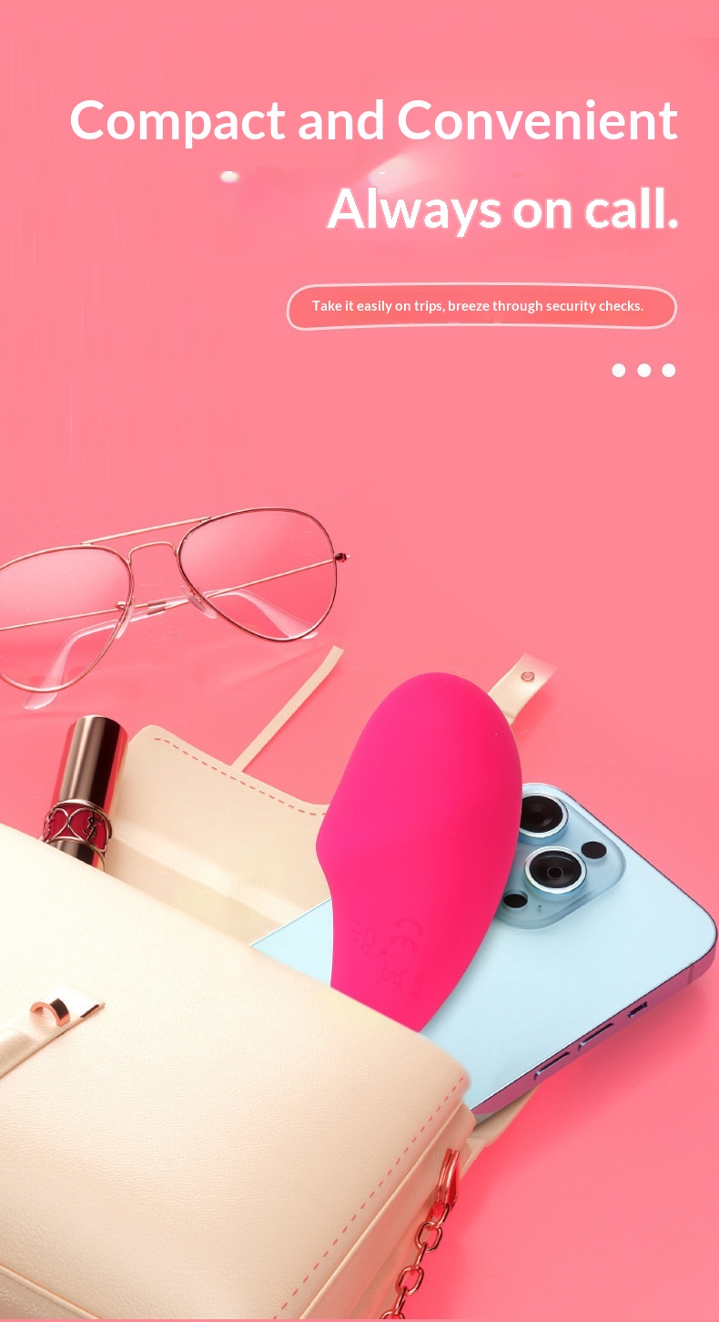 Eros Lab Cross-Border App Remote Control Vibrator Tadpole Full Cover Silicone Massager Female Masturbator Adult Products_voghion.com