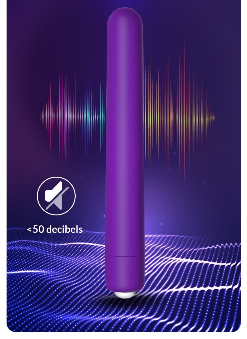 Eros Lab Laile Silikon-Vibrator in langer Form, AV-Massagegerät, stimulierende Masturbationshilfe für Frauen, dehnbare Sexnadel für Erwachsene_voghion.com