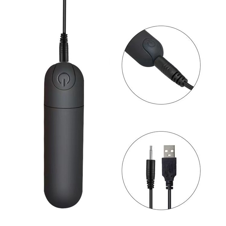 Eros Lab Rechargeable Bullet Vibrator Mini Masturbator For Women Waterproof Multi-frequency Vibrating Stick USB Charging Sex Toy_voghion.com