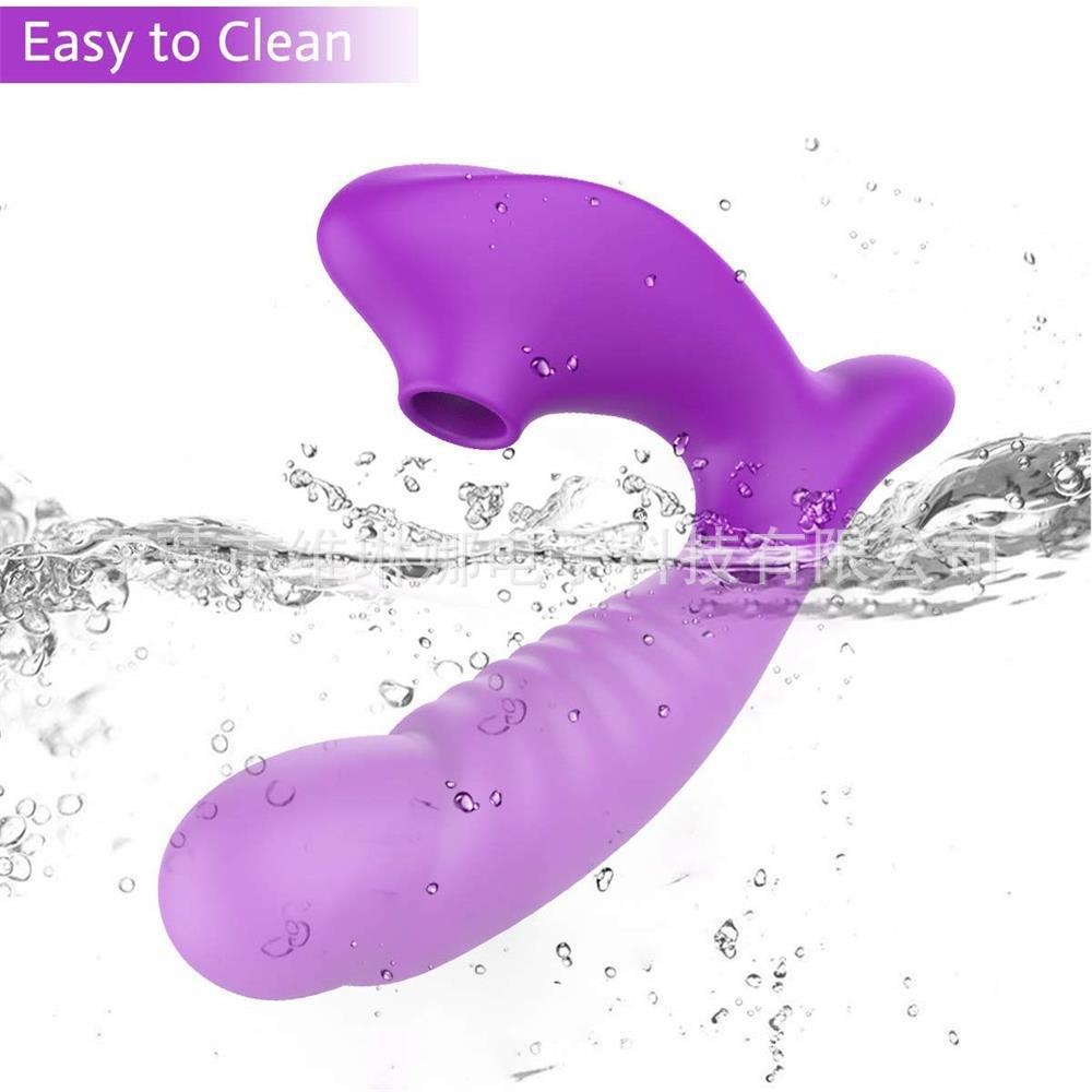 Eros Lab Shen Gongbao Vibrateur multifréquence à succion Bâton de massage pour masturbation féminine, godemiché érotique pour adultes_voghion.com