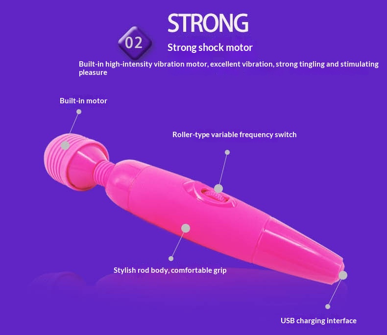 Eros Lab DC Plug-in Großer AV-Zauberstab Masturbator für Frauen Stimulierender Vibrator für Paare Flirtendes Sexspielzeug für Erwachsene_voghion.com
