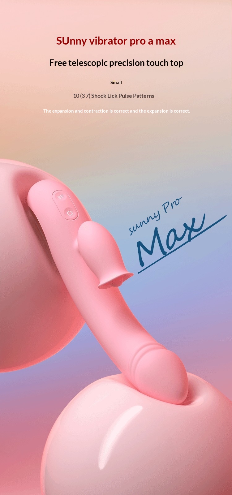 Eros Lab GALAKU Shanni Vibrator Smart Heating Massage Stick Swinging Telescopic Masturbation Female Erotic Adult Products_voghion.com