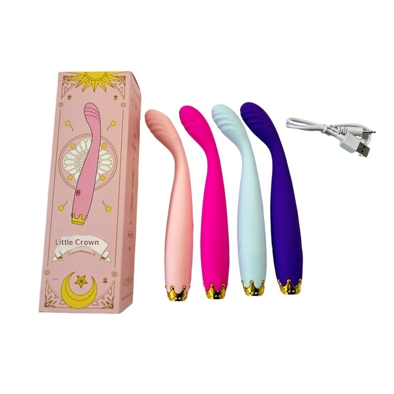 Eros Lab Little Crown Dot Vibrator Pen For Women, Heating Instant Vibrator, Clitoral Stimulation, G-Spot Vibrating AV Stick, Sex_voghion.com