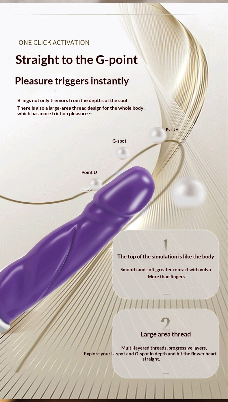 Eros Lab Juncai Flower Core AV Vibrator Vibrating Stick Female Toys Adult Sex Products Plastic Sealed Battery Version Wholesale_voghion.com