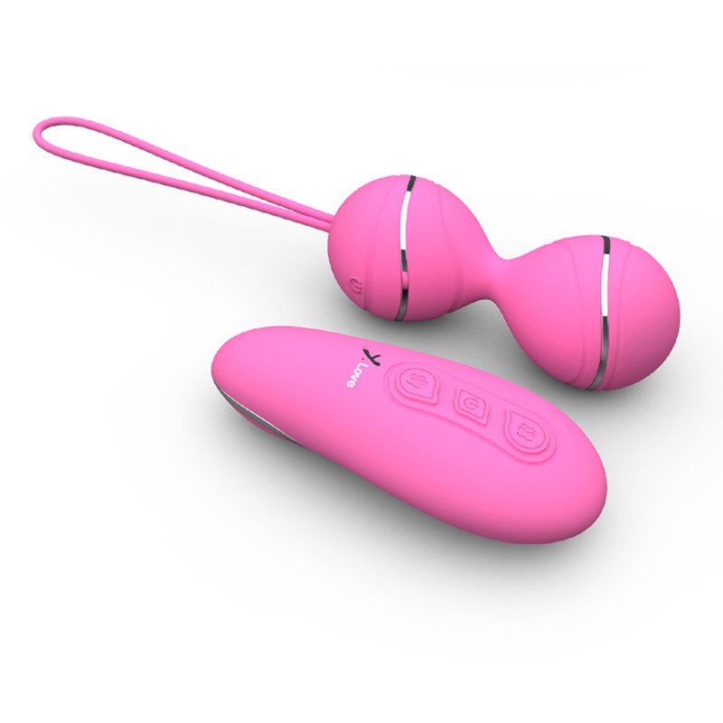 Eros Lab Silicone Shrinkable Vaginal Ball Flirting Wireless Remote Control Vibrator Adult Products Export_voghion.com