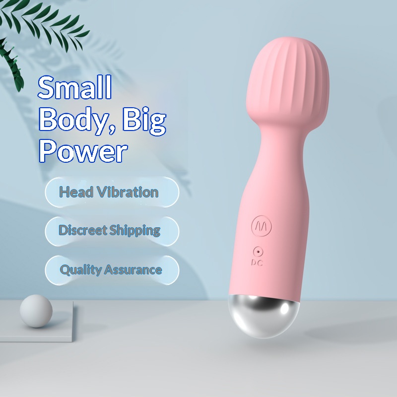 Eros Lab Ruyi Mini Strong Vibration AV Vibrator Multi-frequency Instant Climax Female Masturbator Massager Adult Products Direct_voghion.com