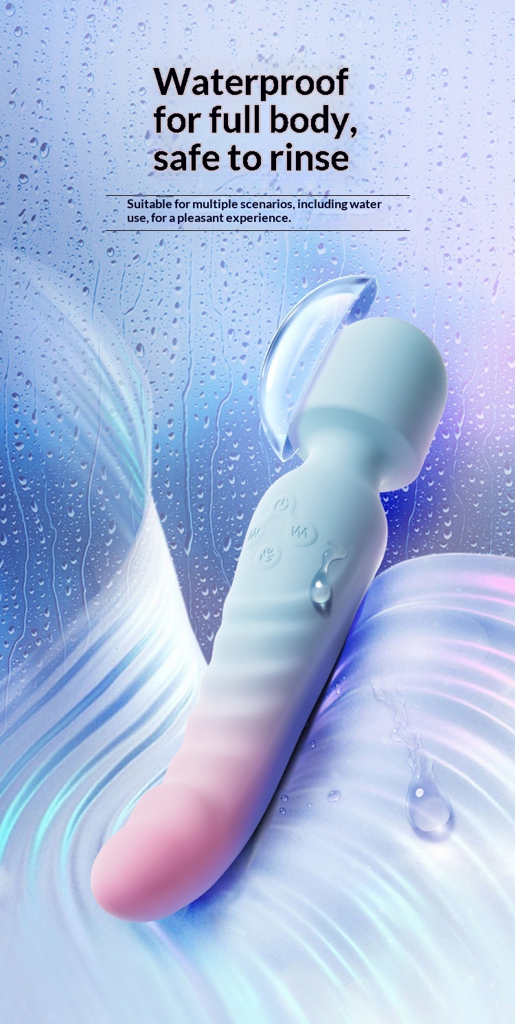 Eros Lab Yiluo Nanjizuo Vibratore riscaldante a doppia testa per donne Masturbatore Giocattolo sessuale per adulti_voghion.com