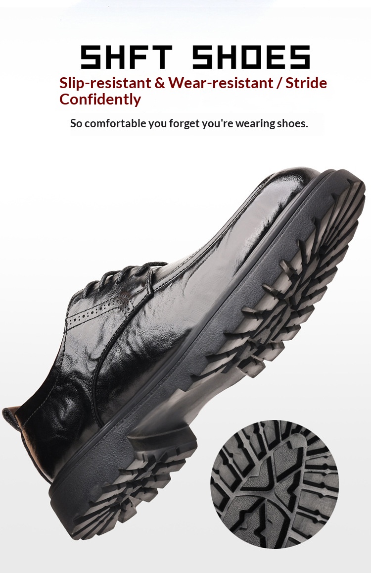 WalkPrime Leather New Business Formal British Style Casual Brogue Black Men's Live Wedding Groom Shoes_voghion.com