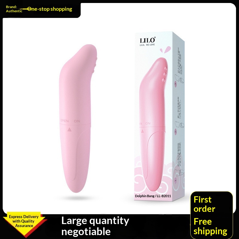 Eros Lab Laile Dolphin AV Vibrator For Women, In-Body Masturbator, Strong Vibration Massage Mini Bullet, Adult Sex Toy_voghion.com
