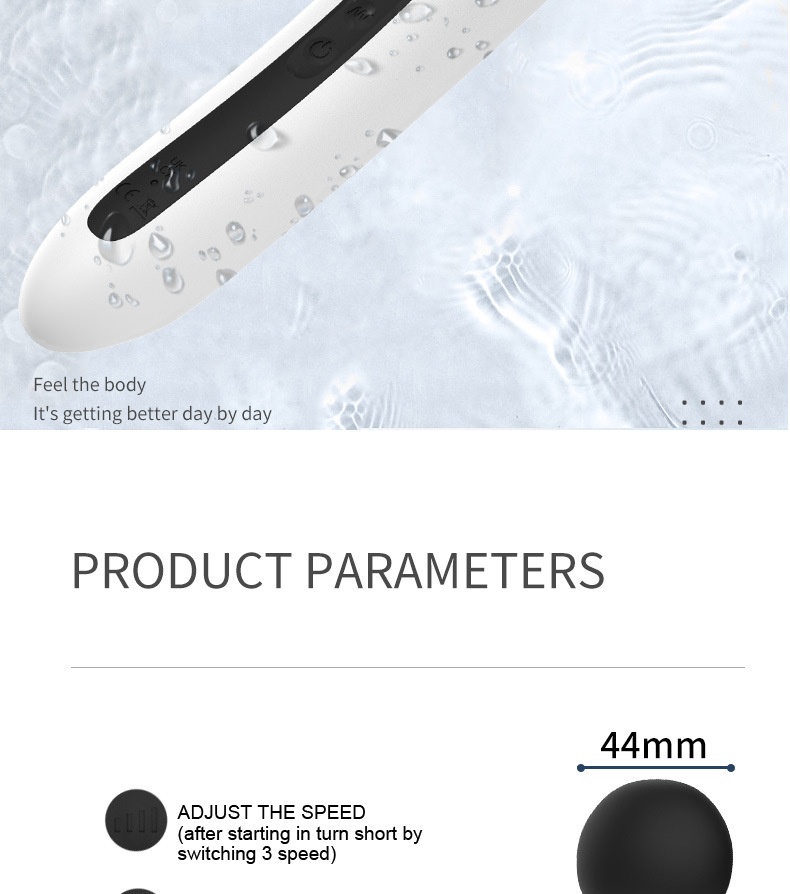 Eros Lab Strong Vibrating Massager Muscle Relaxation Multi-Functional Detachable Motor Massage Stick Silent Design_voghion.com