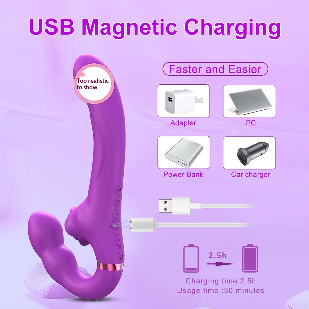 Eros Lab Neuer SAV190 Dual Shock Vibrationsstab für Frauen, 10 Vibrationsfrequenzen, Sexspielzeug, Großhandel_voghion.com