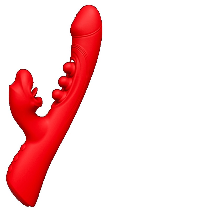 Eros Lab Musical Note Stick Tongue Licking Mouth Biting Vibrator Female Masturbator Strong Vibration Orgasm Handheld Sex Toy_voghion.com