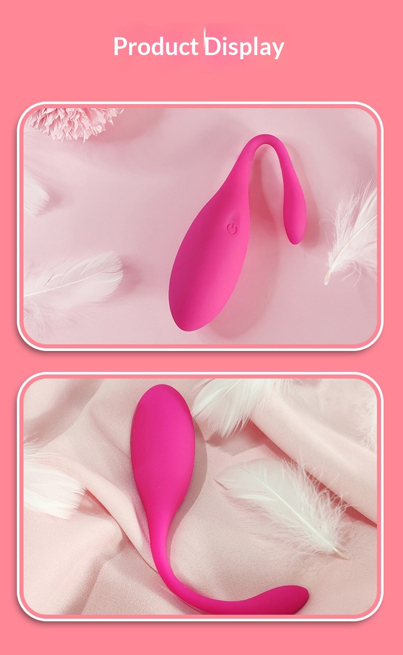 Eros Lab Cross-Border App Remote Control Vibrator Tadpole Full Cover Silicone Massager Female Masturbator Adult Products_voghion.com