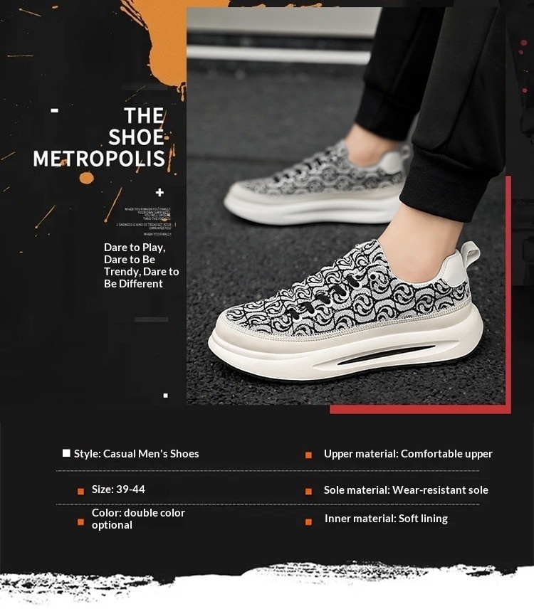 Voyage Canvas Erkek Yaz 2025 Yeni Trend Çok Yönlü Kırmızı Günlük Düz Spor Kumaş Kokuya Dayanıklı Trend Ayakkabılar_voghion.com