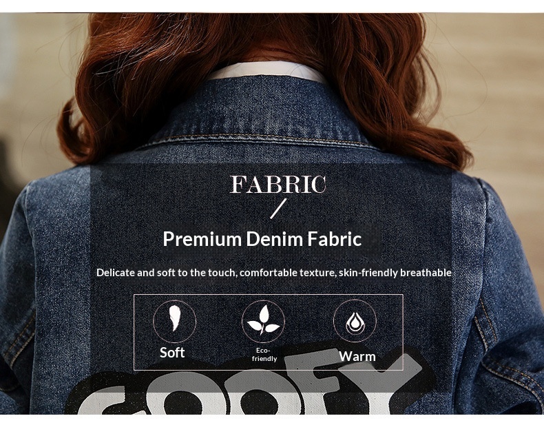 Women's Clothing Women's Spring And Autumn New Jacket Women, Mid-Length Versatile Slim Fit Denim Coat, Plus Size Trench Coat For Women_voghion.com