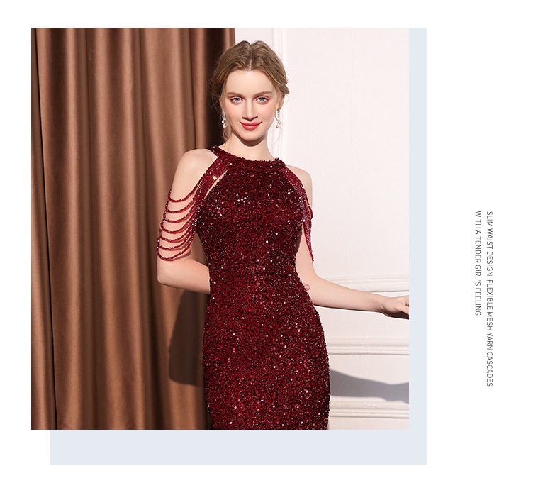 ChicShe ChicShe Evening Women, Elegant High-End Socialite Party Dress, Short Bodycon Sequin Dress For Petite Figures_voghion.com