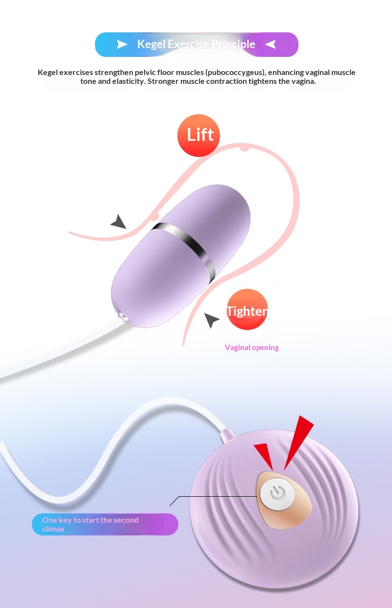 Eros Lab LILO Kleine Schelp Variabele Frequentie Vibrator Waterdicht Stil Bedrade Erotische Trillende Massage Masturbatie Apparaat Voor_voghion.com