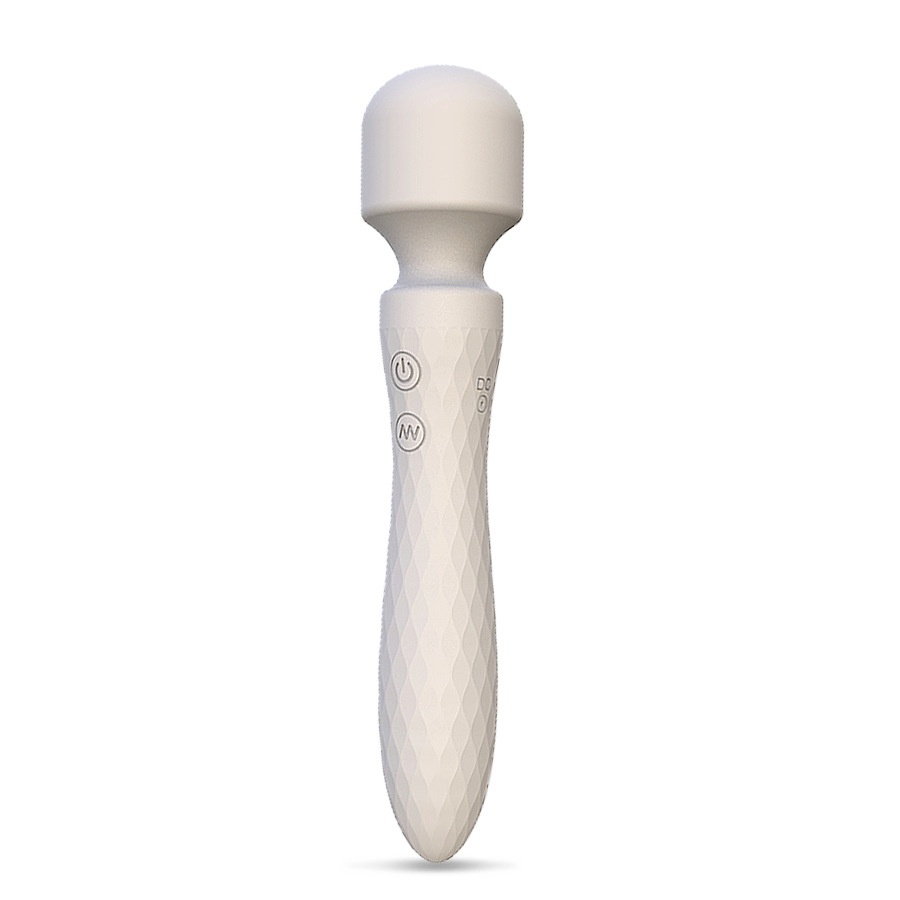 Eros Lab AV Stick Masturbateur vibrant double tête pour femme, 10 vitesses de vibration puissante, orgasme instantané, sextoy stimulant le point G_voghion.com