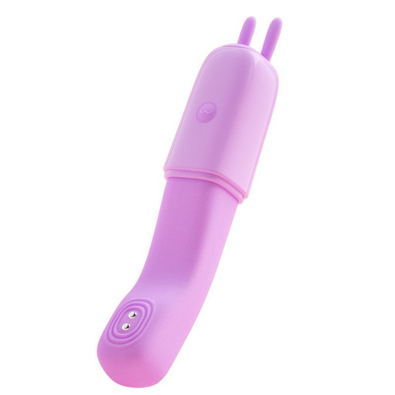 Eros Lab ROSELEX Vibratore morbido a coniglio, riscaldamento elettrico a dieci frequenze, masturbazione femminile, orgasmo del punto G, compatto e portatile_voghion.com