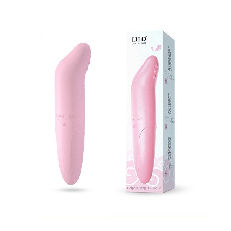 Eros Lab Laile Dolphin Vibrator Girl Self-Defense Stick Point Vibration Massage Mini Toy Fun And Exciting_voghion.com