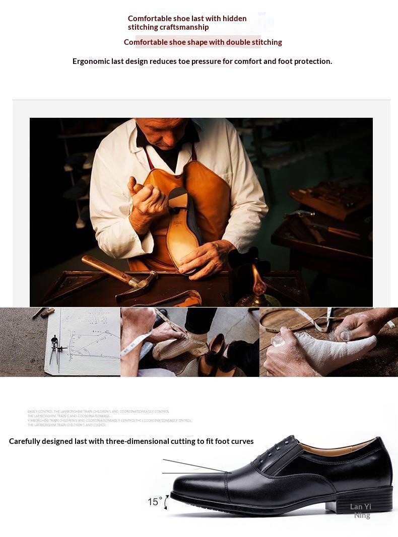 Sandali da uomo in pelle leggeri, a tre snodi, da lavoro, formali, da lavoro, da ufficio, da uomo, scarpe a punta traspiranti, di grandi dimensioni_voghion.com