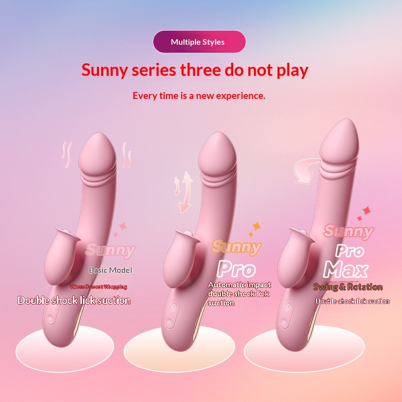 Eros Lab GALAKU Shanni Vibrator Smart Heating Massage Stick Swinging Telescopic Masturbation Female Erotic Adult Products_voghion.com