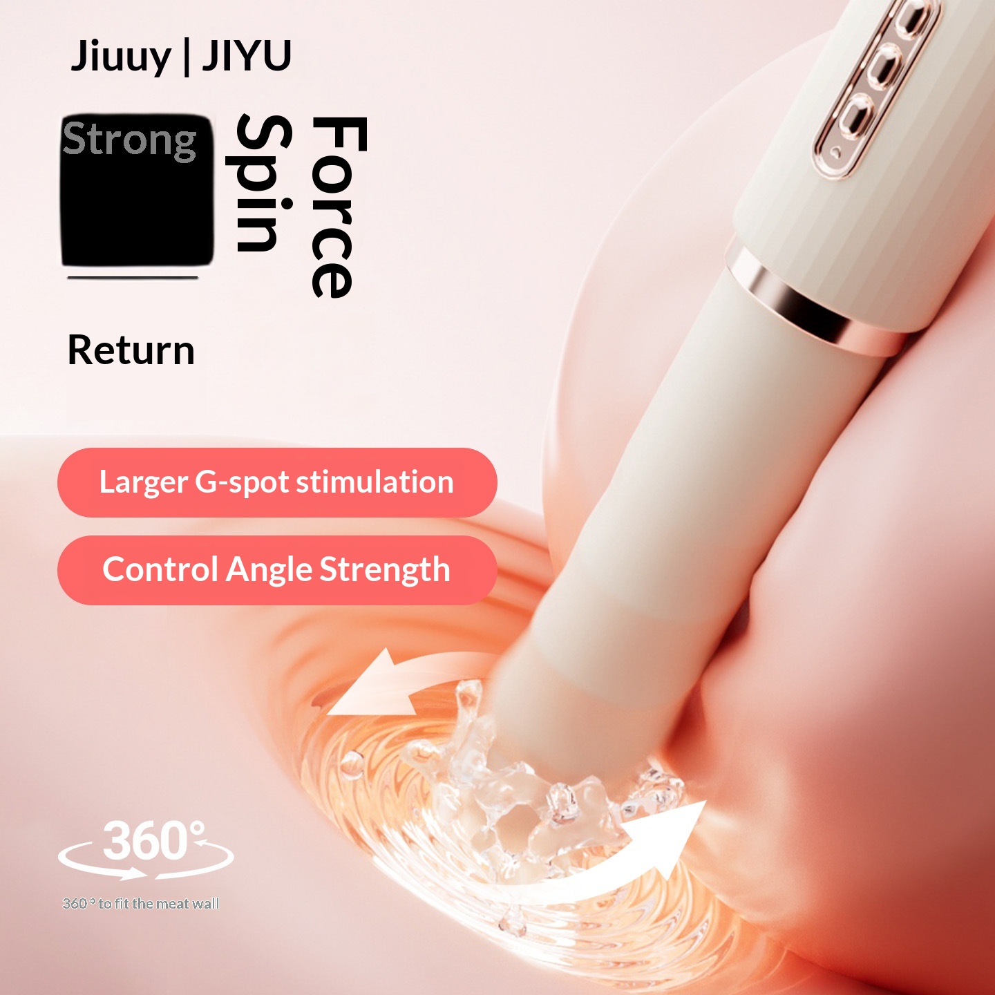 Eros Lab Ji Yu Gardenia Masturbatore femminile automatico telescopico a spinta con vibratore remoto e giocattolo per adulti_voghion.com