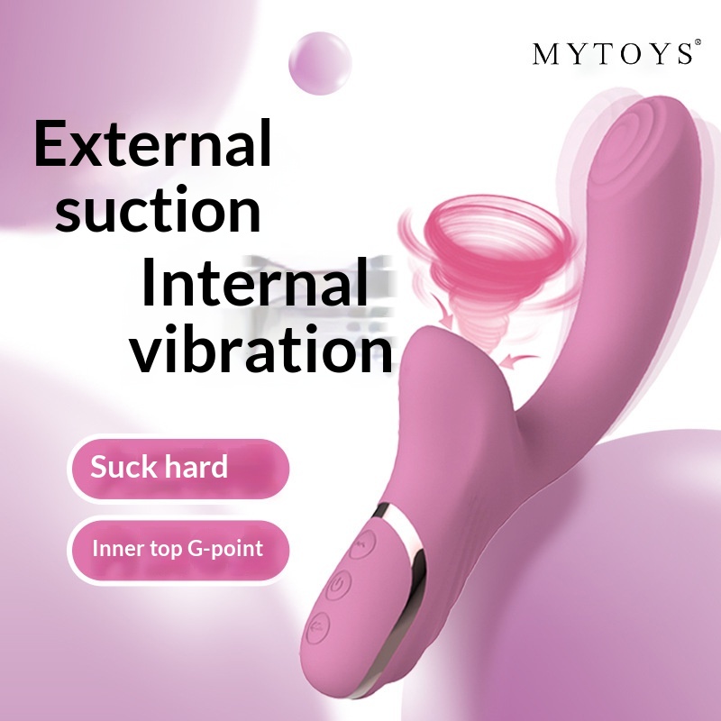 Eros Lab Vibrateur allemand à insertion et succion, masturbateur pour femmes, jouet pour l'orgasme du point G, sextoy pour adultes_voghion.com