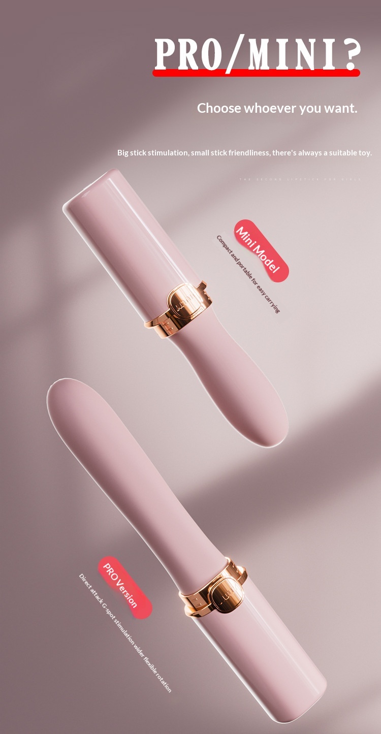 Eros Lab Ji Yu Lippenstift-Vibrator Kompakter tragbarer Frauenmassager Masturbator mit mehreren Frequenzen, starker Vibration, Orgasmus-Sex_voghion.com