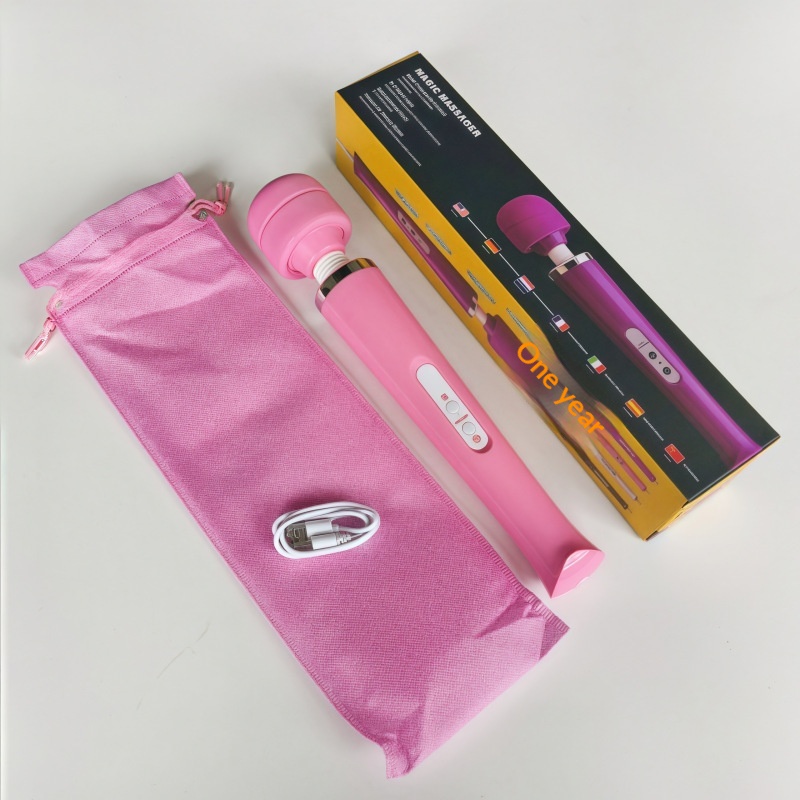 Eros Lab Cross-Border Charging US Big AV Vibrator Direct Insertion Version Female Masturbation Device 10 Frequency Massage Stick_voghion.com