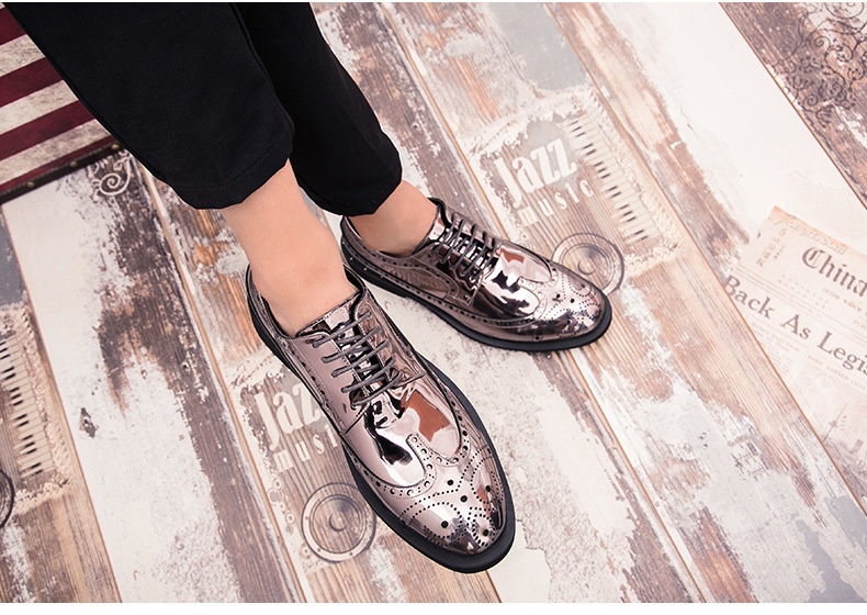 WalkPrime 2025 – Trendige spitze Brogues für Herren, grenzenlose Lederschuhe in großen Größen_voghion.com